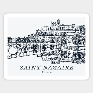 Saint-Nazaire - France Sticker